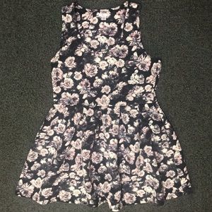 Black Floral Sundress